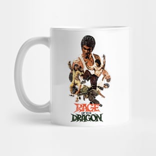 Rage of the Dragon Kung Fu Martial Arts Vintage movie kung fu gift Mug